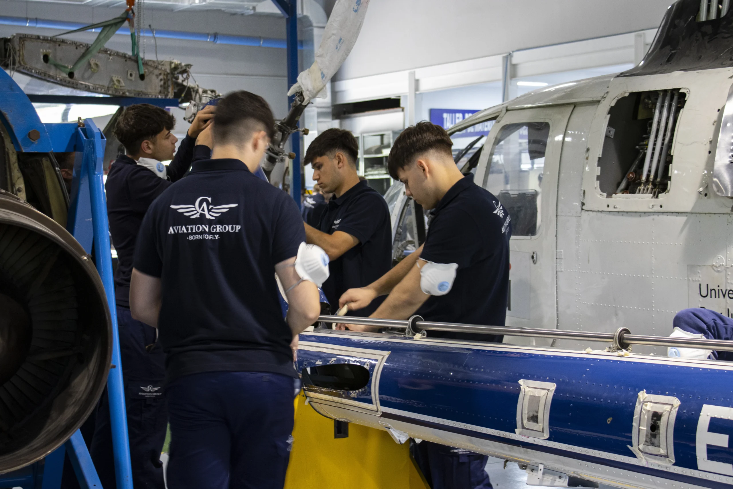 aviation group practicas URJC