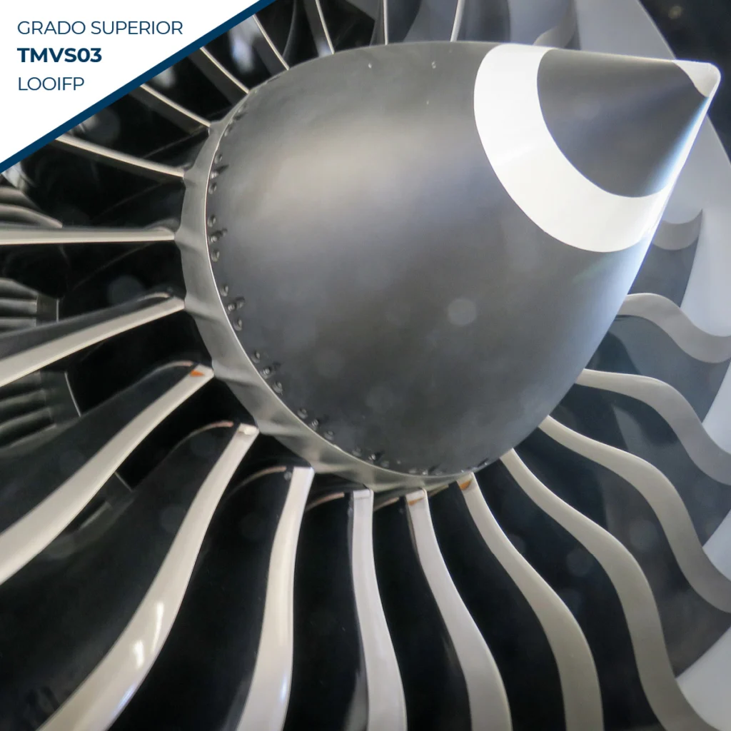 Técnico Superior en Mantenimiento Aeromecánico de Aviones con Motor de Turbina
