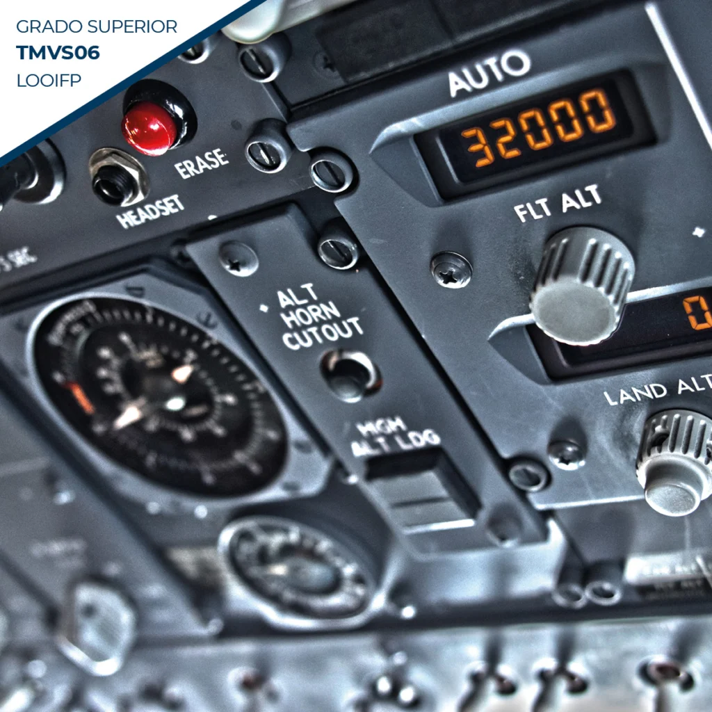 Técnico Superior en Mantenimiento de Sistemas Electrónicos y Aviónicos de Aeronaves