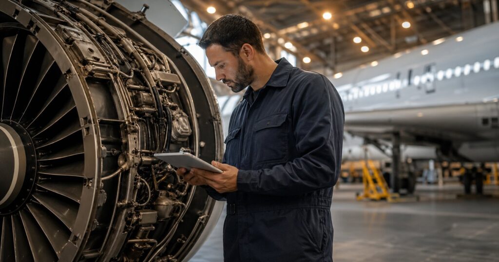 Salidas profesionales del técnico en mantenimiento aeronáutico: dónde trabajan los titulados